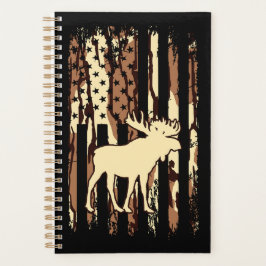 Elch US Amerikanische Flagge Jagd Elk Planer