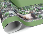 Elch-Verpackung Geschenkpapier (Rolleneckpunkt)