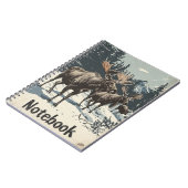 Elch Vintag Notizblock (Linke Seite)