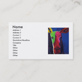 Elch-Visitenkarte Visitenkarte