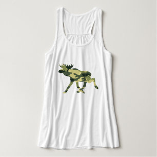 Elch-Waldtarnung / Camo Tank Top
