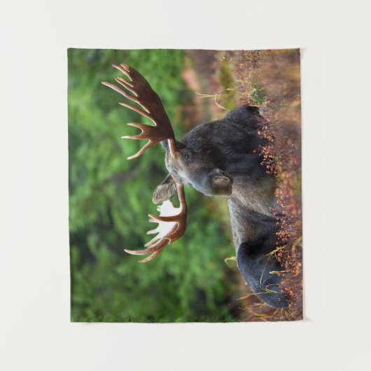 Elch Wandteppich (Vorderseite)