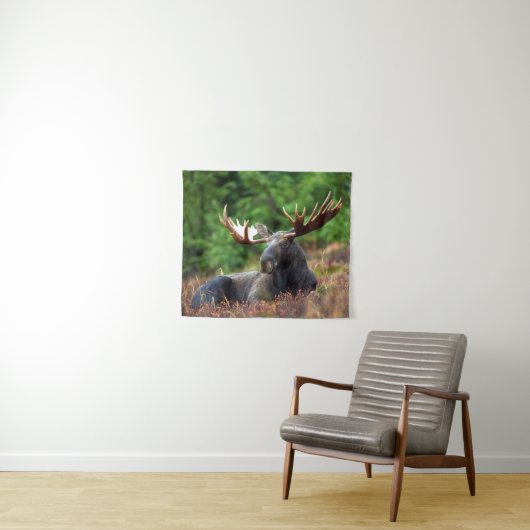 Elch Wandteppich (Beispiel (Horizontal))