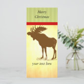 Elch Weihnachten (Stehend Vorderseite)