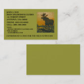 ELCH-WILDNIS-SERVICES ~ VISITENKARTE IM FREIEN (Vorne/Hinten)