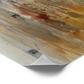 Elch Woodland Animal Art Print Poster (Ecke)