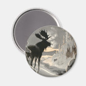 "Elchatem" Magnet (Vorderseite/Rückseite)
