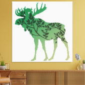 Elchbaum Leinwanddruck (Insitu (Wohnzimmer))