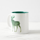 Elchbaum Zweifarbige Tasse (Vorderseite Links)