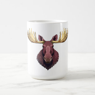Elchbockkopf Kaffeetasse