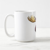 Elchbockkopf Kaffeetasse (Links)
