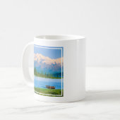 Elchbulle im Wonder Lake Kaffeetasse (Vorderseite Links)