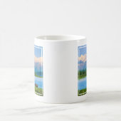 Elchbulle im Wonder Lake Kaffeetasse (Mittel)
