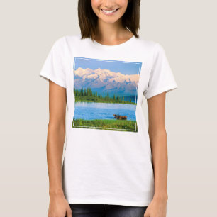 Elchbulle im Wonder Lake T-Shirt