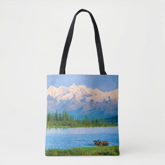 Elchbulle im Wonder Lake Tasche (Vorderseite)