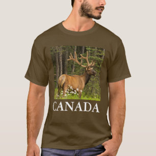 Elchbulle in Samt, Kanada T-Shirt