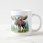 Elchbulle Jumbo-Tasse (Rechts)