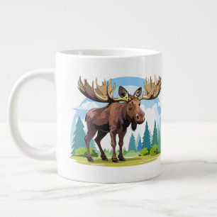 Elchbulle Jumbo-Tasse
