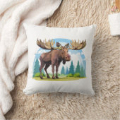 Elchbulle Kissen (Decke)