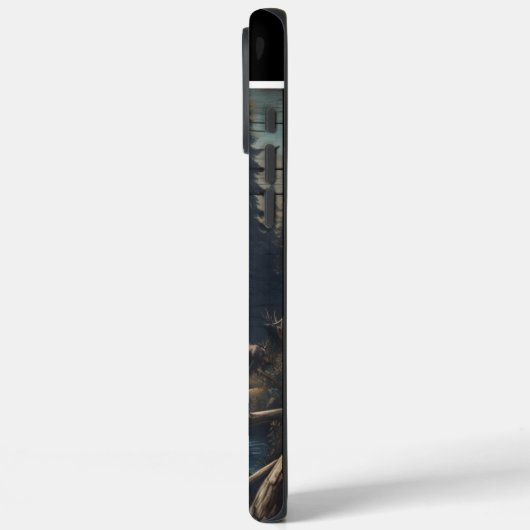 Elche am Mond Case-Mate iPhone Hülle (Rückseite / Links)