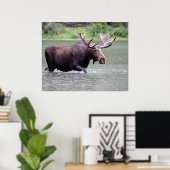 Elche an einer Mission Poster (Heimbüro)