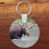 Elche an einer Mission Schlüsselanhänger (Vorderseite)