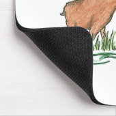 Elche auf dem losen mousepad (Ecke)