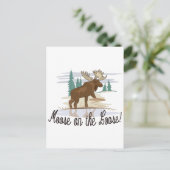 Elche auf der Loose! Postkarte (Stehend Vorderseite)