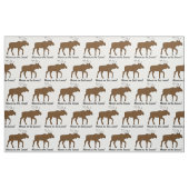 Elche auf der Loose! Stoff (Fat Quarter (45,7 x 55,9 cm))