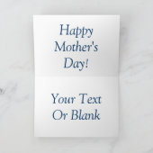 Elche auf der Wiese Karte (Innenseite)