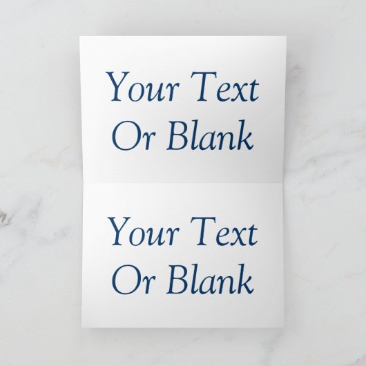 Elche auf der Wiese Karte (Innenseite)