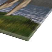 Elche auf der Wiese Schneidebrett (Ecke)