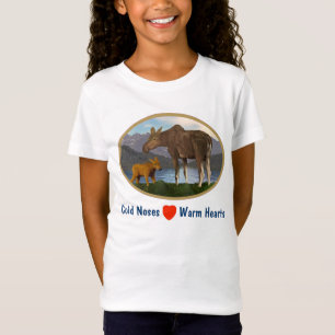 Elche auf der Wiese T-Shirt