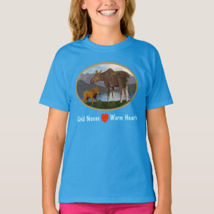 Elche auf der Wiese T-Shirt