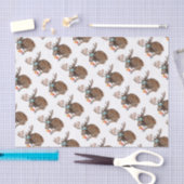 Elche auf Ferien Seidenpapier (Handwerk)