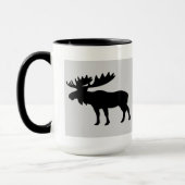Elche bitte meinen Wald Tasse (Links)