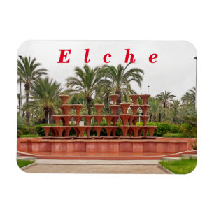 Elche. Der Palmenhain. 8  Magnet
