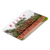 Elche. Der Palmenhain. 8 Magnet (Linke Seite)
