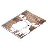 Elche der Sache-I erinnern sich an gewundenes Notizblock (Linke Seite)