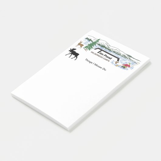 Elche der Sache-I tun Post-it Klebezettel (angewinkelt)