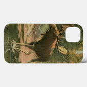 Elche, die in Wasser gehen Case-Mate iPhone Hülle (Rückseite (Horizontal))