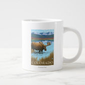 Elche DrinkingColorado Jumbo-Tasse (Rechts)