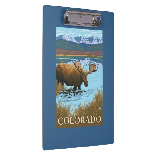 Elche DrinkingColorado Klemmbrett (Rechts)