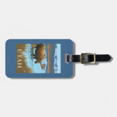 Elche DrinkingUtah Gepäckanhänger (Vorderseite horizontal)