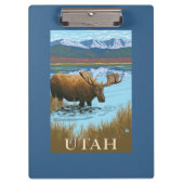 Elche DrinkingUtah Klemmbrett (Vorderseite)
