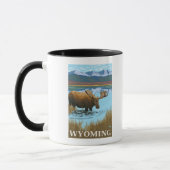 Elche Drinks am See - Wyoming Tasse (Links)