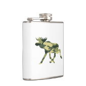 Elche/Elche Woodland Camouflage / Camouflage Flachmann (Rechts)