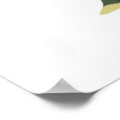 Elche/Elche Woodland Camouflage / Camouflage Poster (Ecke)