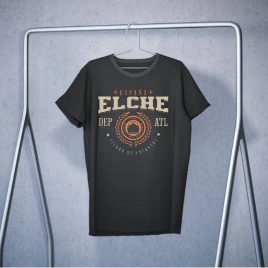 Elche España Athletic varsity letters T-Shirt