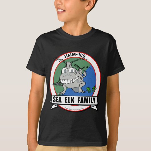 'Elche Family des MeerHMM-166 T-Shirt (Vorderseite)